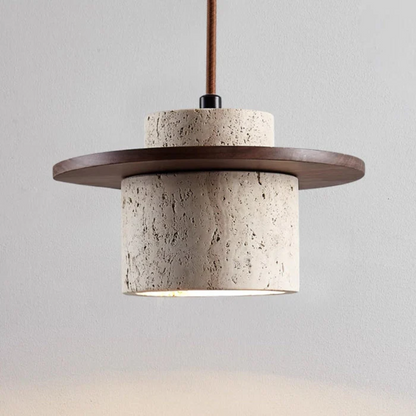 Elegant Stone Hanging Light Fixture - Fesara