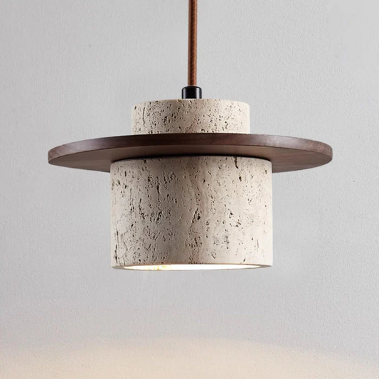 Elegant Stone Hanging Light Fixture - Fesara