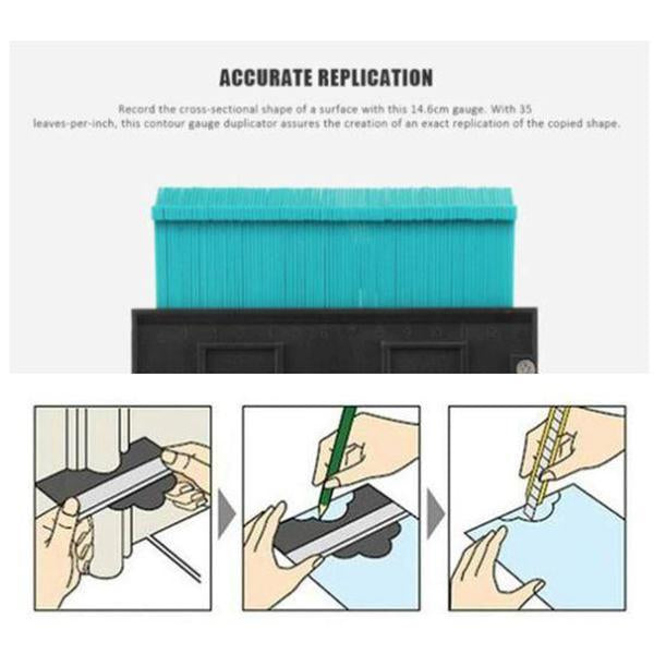 Precise Curve Measuring Tool Duplicator