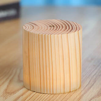 Modern Wooden LED Bedside Table Lamp