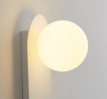 Simple Elegant Glass Wall Sconce Light