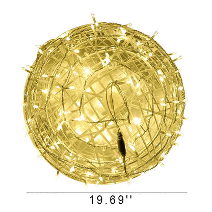 Colorful Ball LED Weatherproof Patio Hanging Lamp