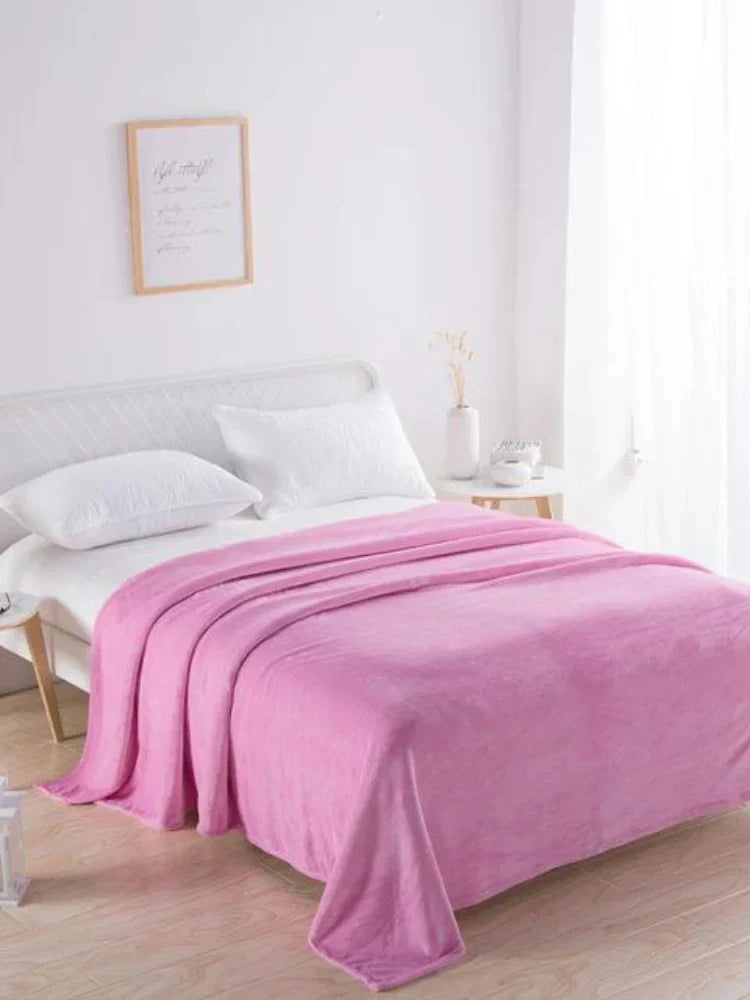 Plush Soft Velvet Throw Blanket