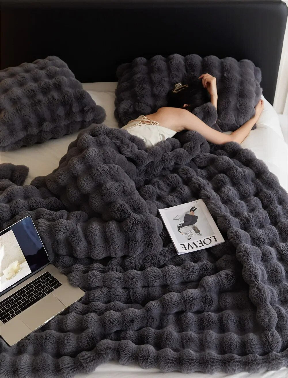 Soft Cozy Throw Blanket for Warmth and Comfort