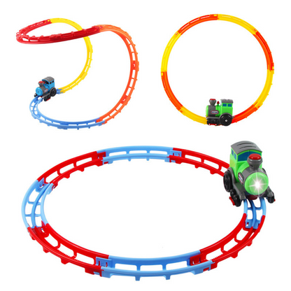 Thrilling Amusement Park Train Set - Fesara