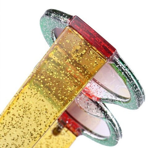 Stylish Red Green Circle Shade Sunglasses