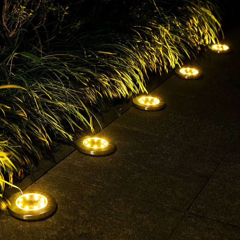 Outdoor Solar Powered Garden Path Lights