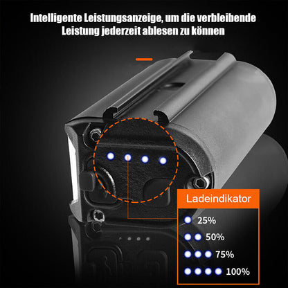 Bright Rechargeable Bike Headlight 900 Lumen