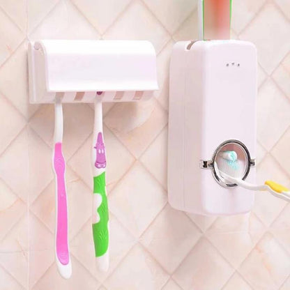 SpaceSaving Bathroom Toothbrush Holder