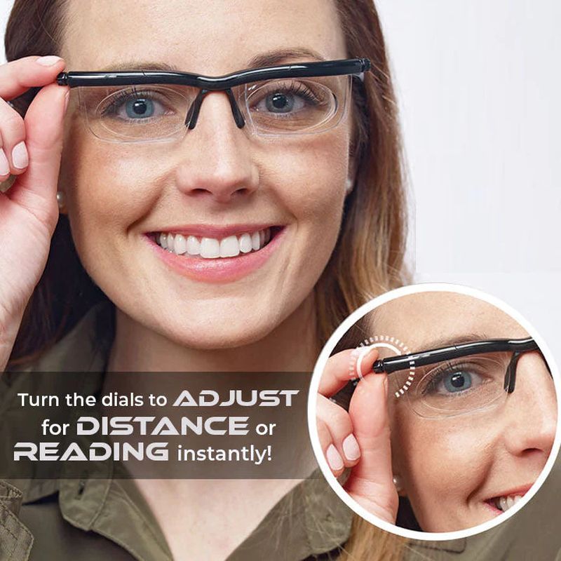 Prescription Free Adjustable Focus Reading Glasses