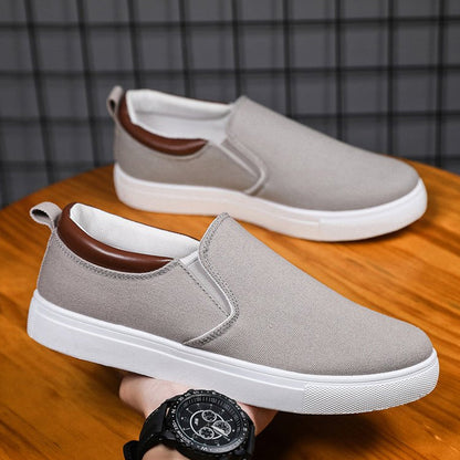 Casual Canvas Mens Slip On Shoes