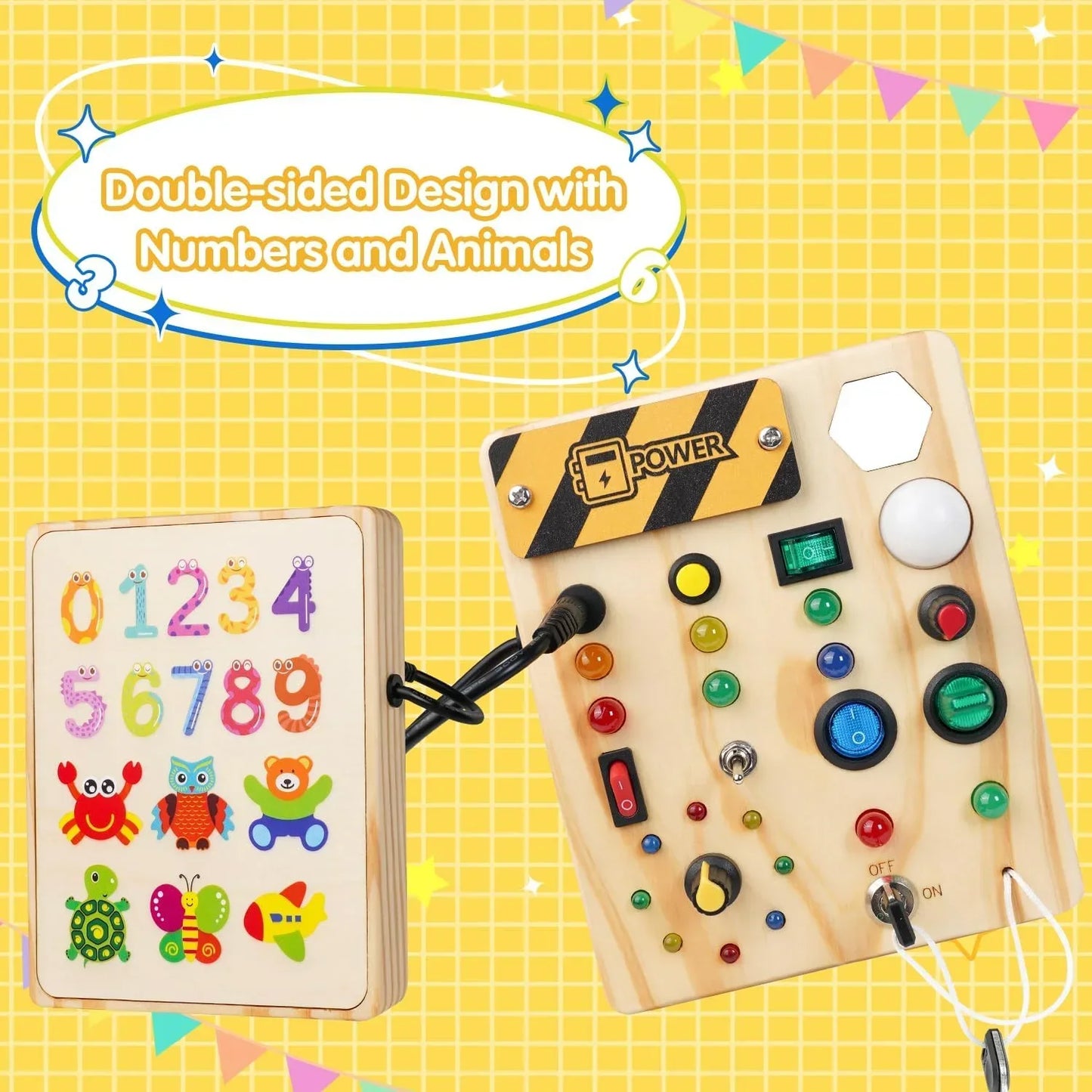 Fun Educational Kids Activity Board