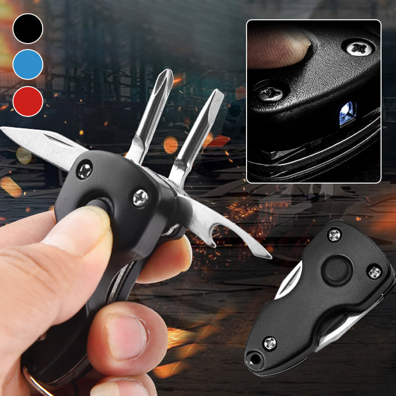 Compact Folding Pocket Keychain