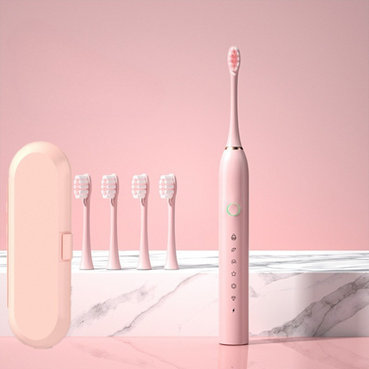 Electric Toothbrush with Replaceable Heads