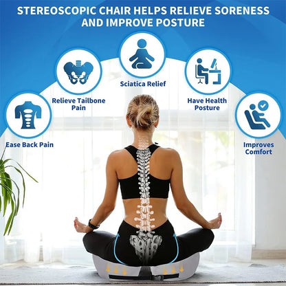Comfortable Gel Seat Cushion for Back Pain Relief