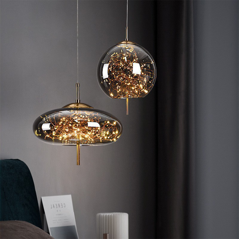 Modern LED Hanging Light Ceiling Fixture