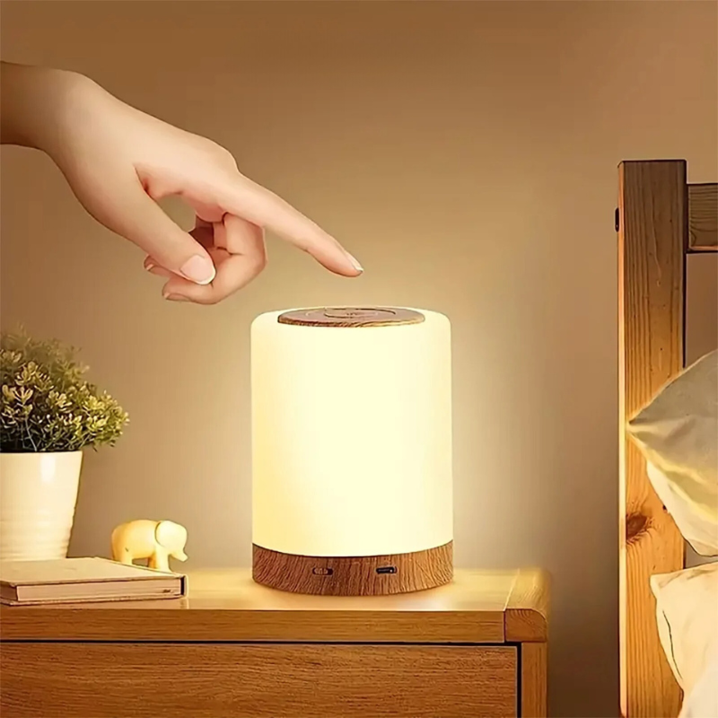 Kid Friendly LED Night Lamp - Portable USB Charged