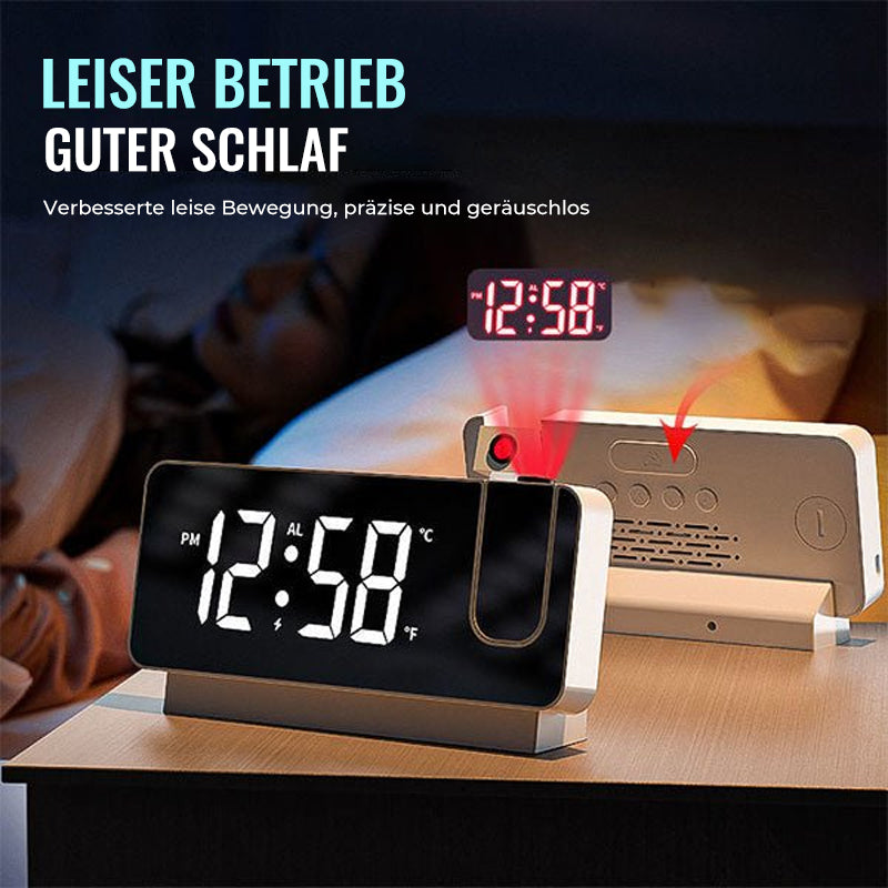 Smart LED Projection Alarm Clock