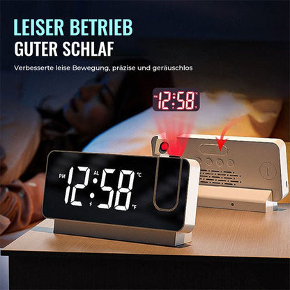 Smart LED Projection Alarm Clock