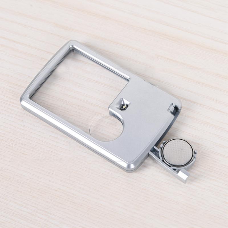Portable LED Pocket Magnifier Glass