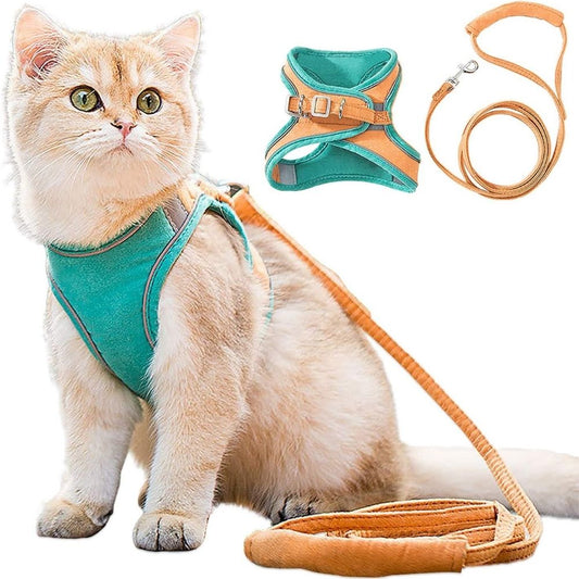 Safe Cat Harness and Leash Set - Fesara