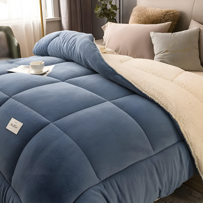 Soft Plush Fleece Duvet Cover - Fesara