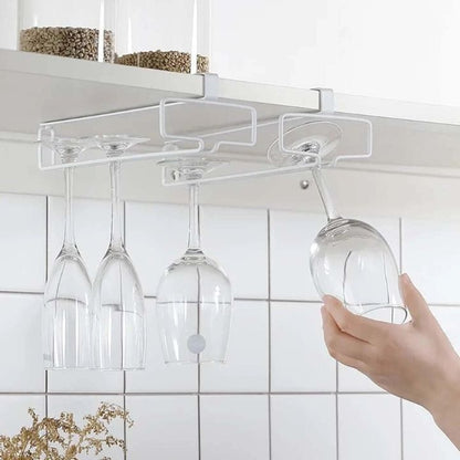 Elegant Wine Glass Storage Holder