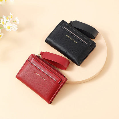 Practical Zip Around Wallet with Multiple Card Pockets - Fesara
