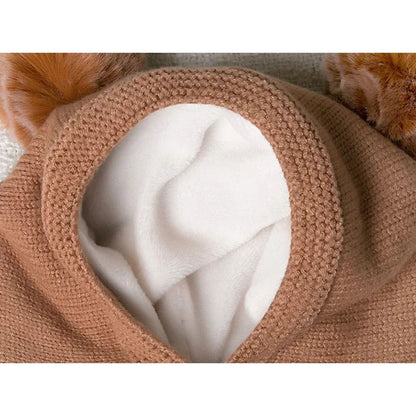 Cozy Baby Animal Hat - Soft Warm Knitted Beanie