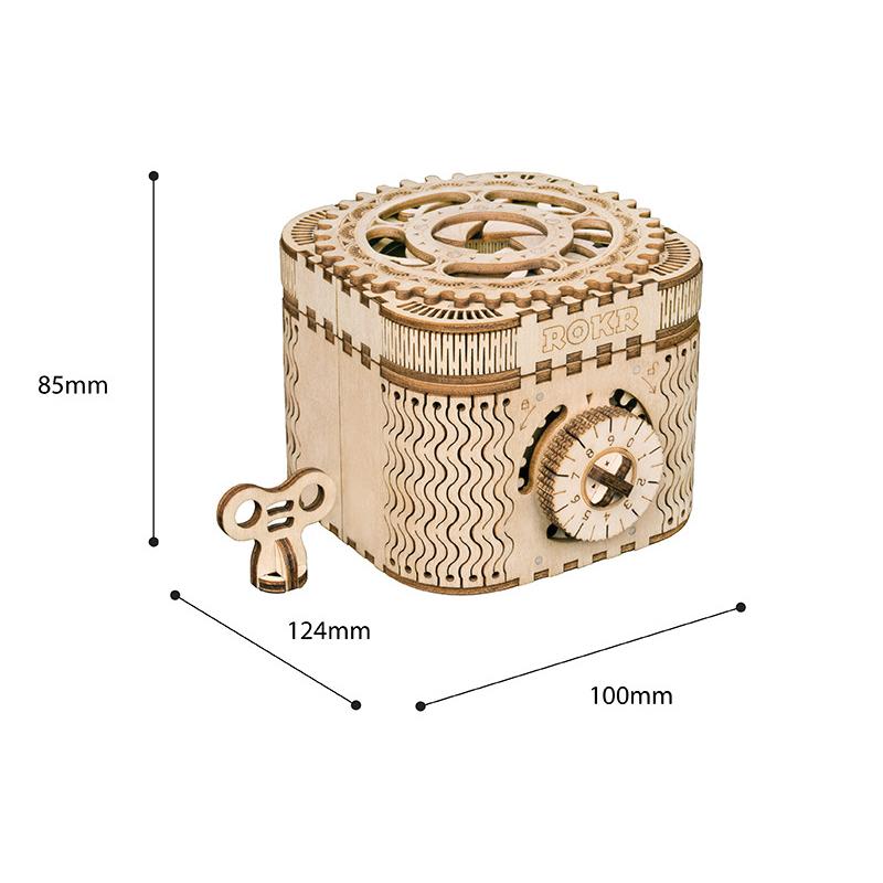 Challenging Wooden 3D Brain Teaser Puzzle