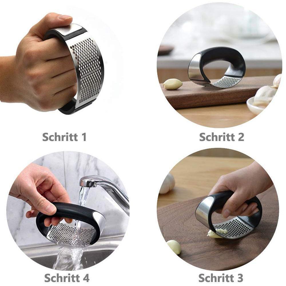 High Quality Stainless Garlic Crusher Kitchen Tool