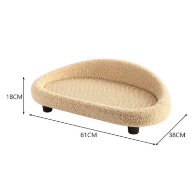 Plush Kitty Bed for Ultimate Comfort - Fesara