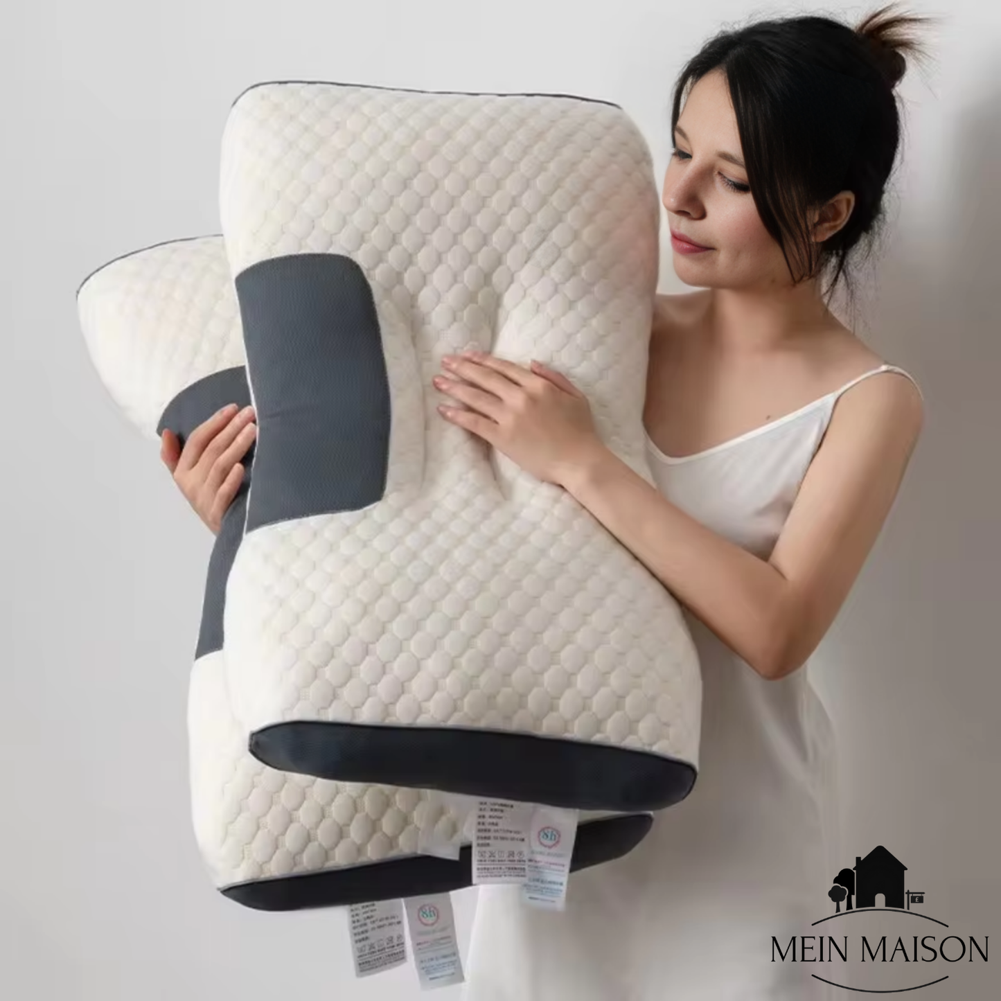 Contour Neck Pillow Soft Memory Foam Support Cushion
