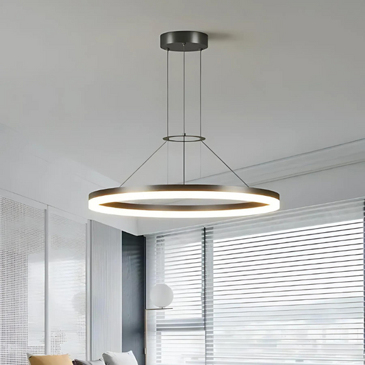 Sleek Simple LED Hanging Light for Home and Kitchen - Fesara