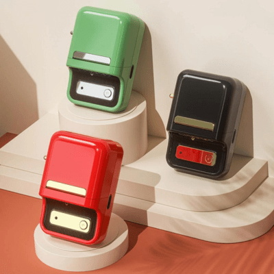 Compact Thermal Label Printer for Home Office Use