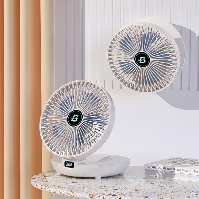 Compact Collapsible Fan - Quiet Personal Air Cooler - Fesara