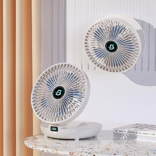 Compact Collapsible Fan - Quiet Personal Air Cooler - Fesara