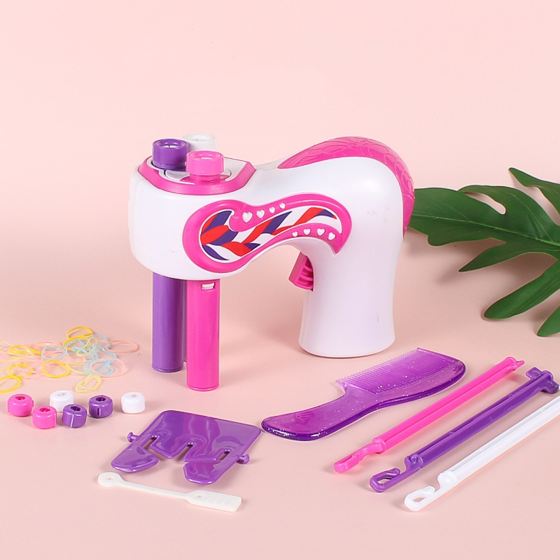 Easy Kids Hair Braider Kit with Beads & Accessories
