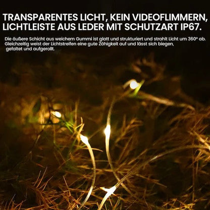 Outdoor String Lights Waterproof Portable Decorative Lights