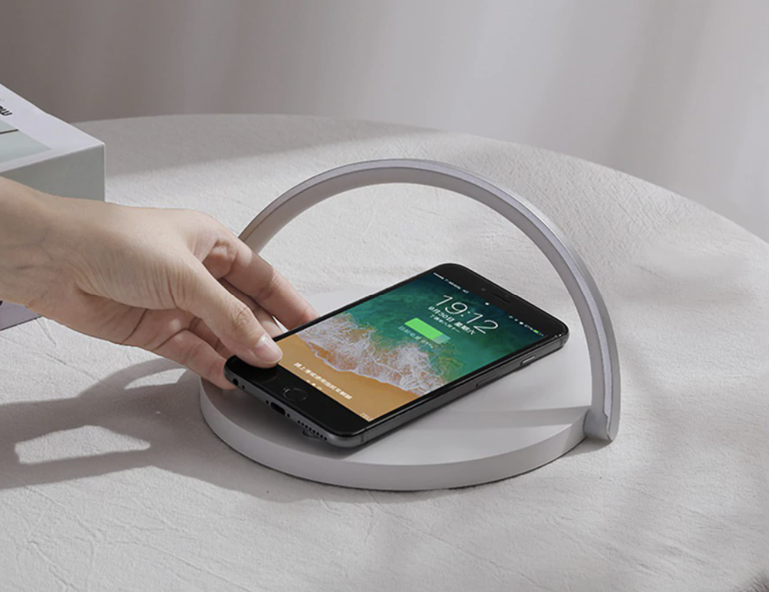 Ambient 3-in-1 LED Night Lamp With Wireless Charger