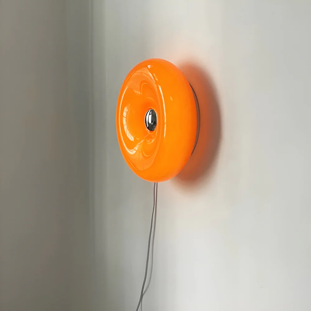 Stylish Glass Mounted Lamp