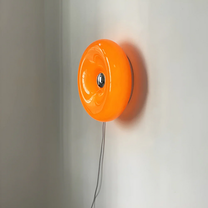 Stylish Glass Mounted Lamp