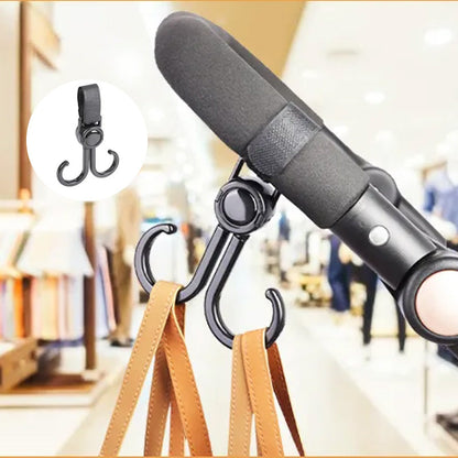 Fesara | Universal Stroller Clips for Diaper Bags