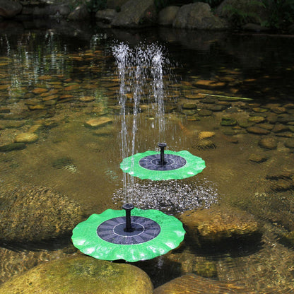 Small Solar Water Fountain for Garden Yard Decor - Fesara