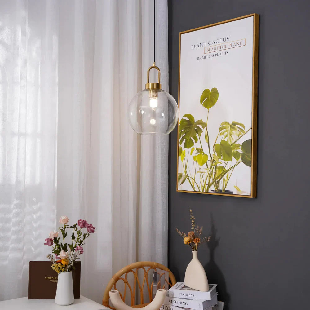 Stylish Glass Pendant Light for Dining Kitchen