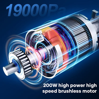 Compact Car Handheld Cordless Vacuum Cleaner