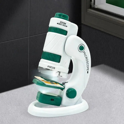 Compact LED Microscope for Kids Science Kit