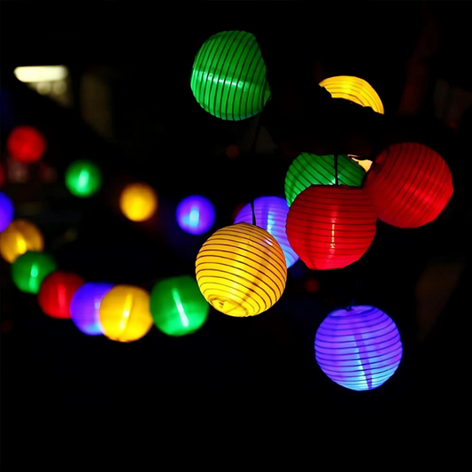 Solar Powered Outdoor Lanterns - Bright Patio Garden Lights - Fesara
