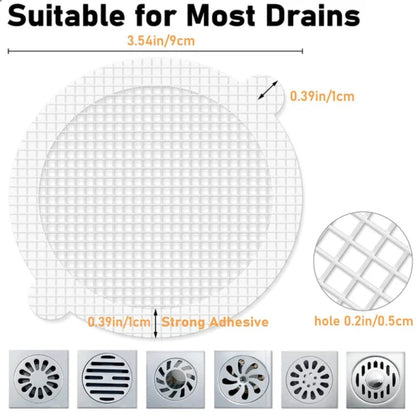 Easy Clean Shower Hair Filter Trap