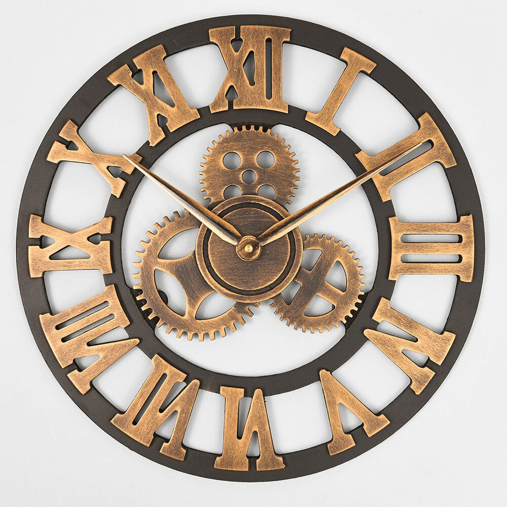 Luxury Gold Large Wall Clock